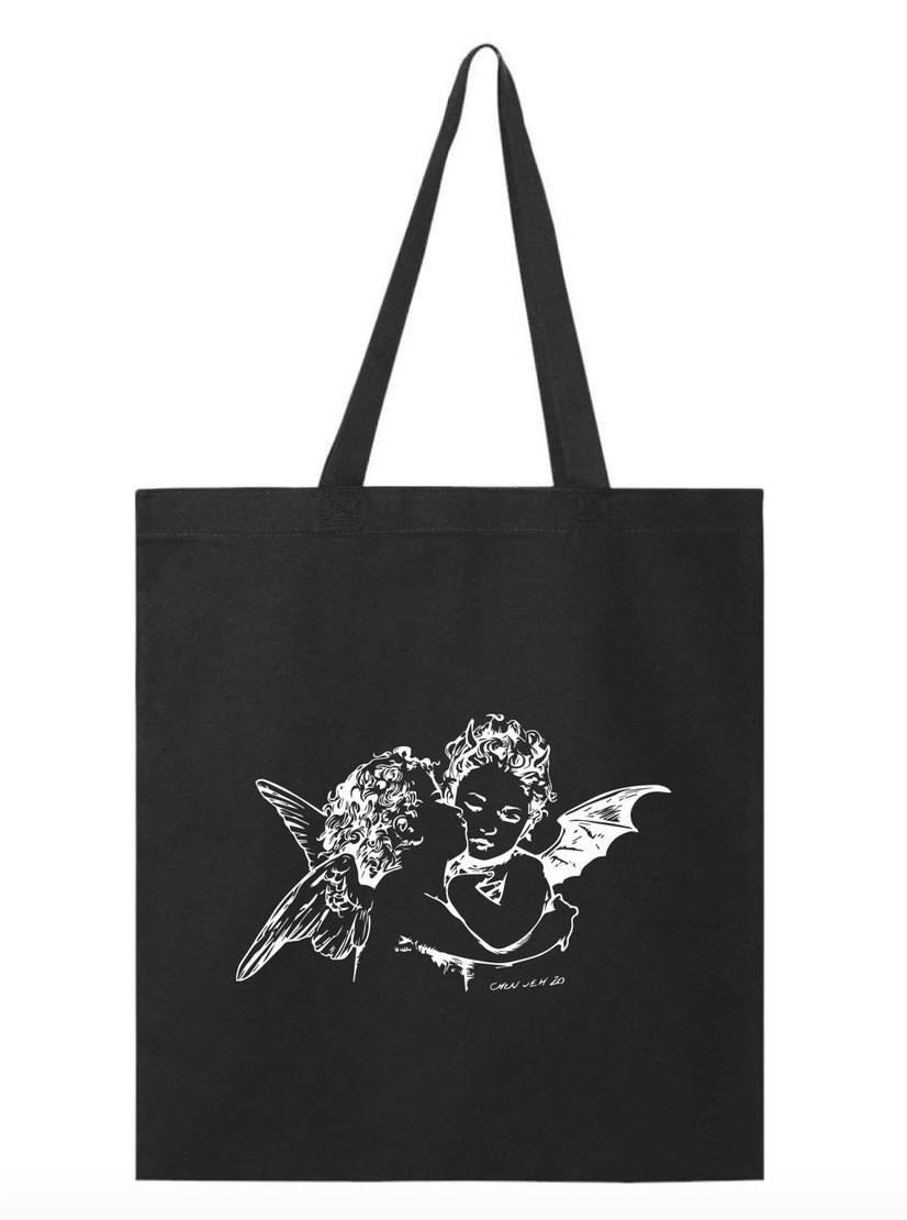 Angel & Devil Tote Bag