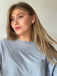 Cry Baby Blue Heaven Sent Crewneck